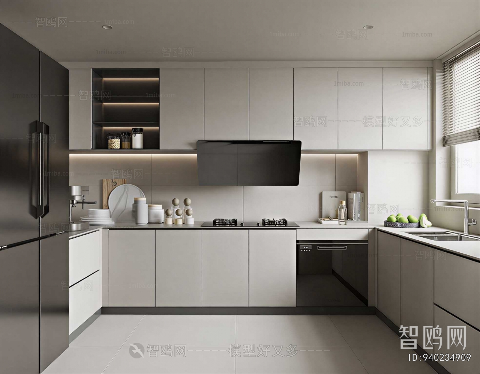 Modern The Kitchen