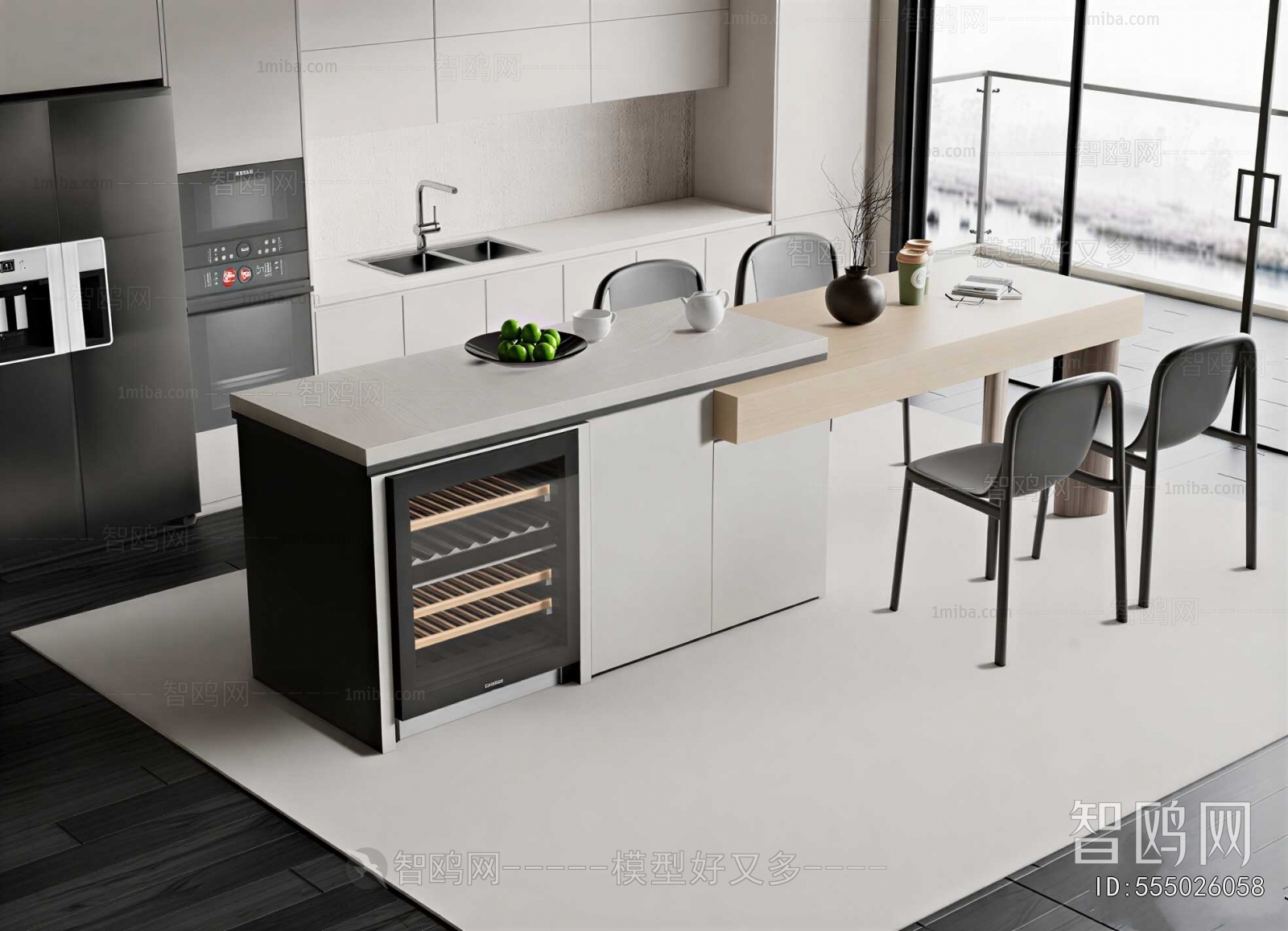 Modern Dining Table And Chairs