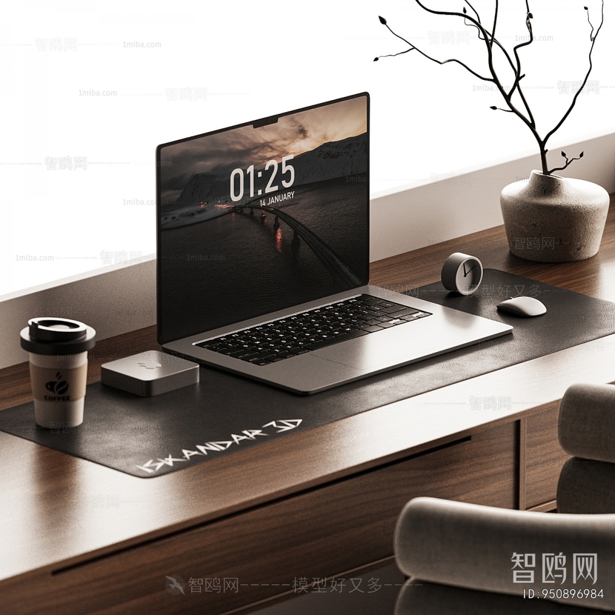 Modern Computer Desk And Chair