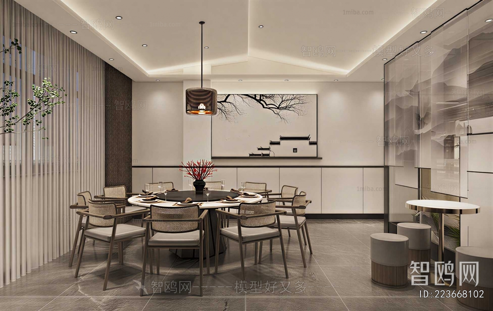 New Chinese Style Restaurant Box