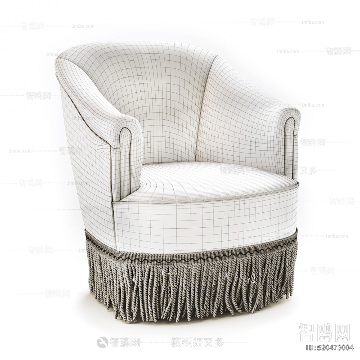 New Classical Style Single Sofa