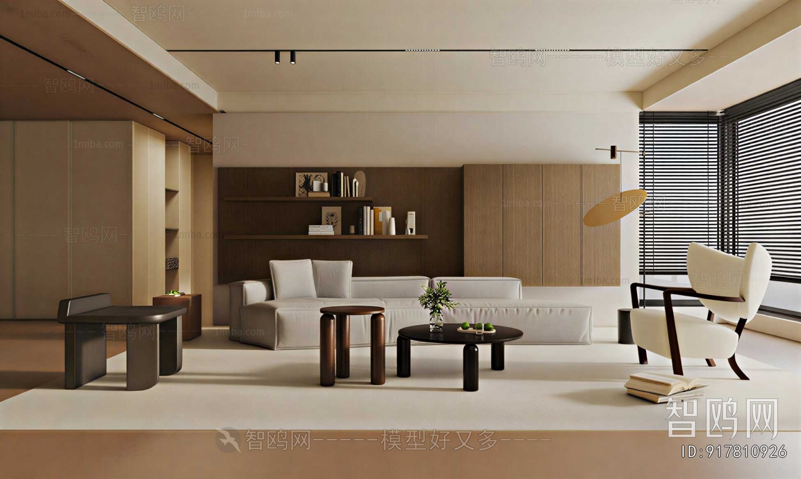 Wabi-sabi Style A Living Room