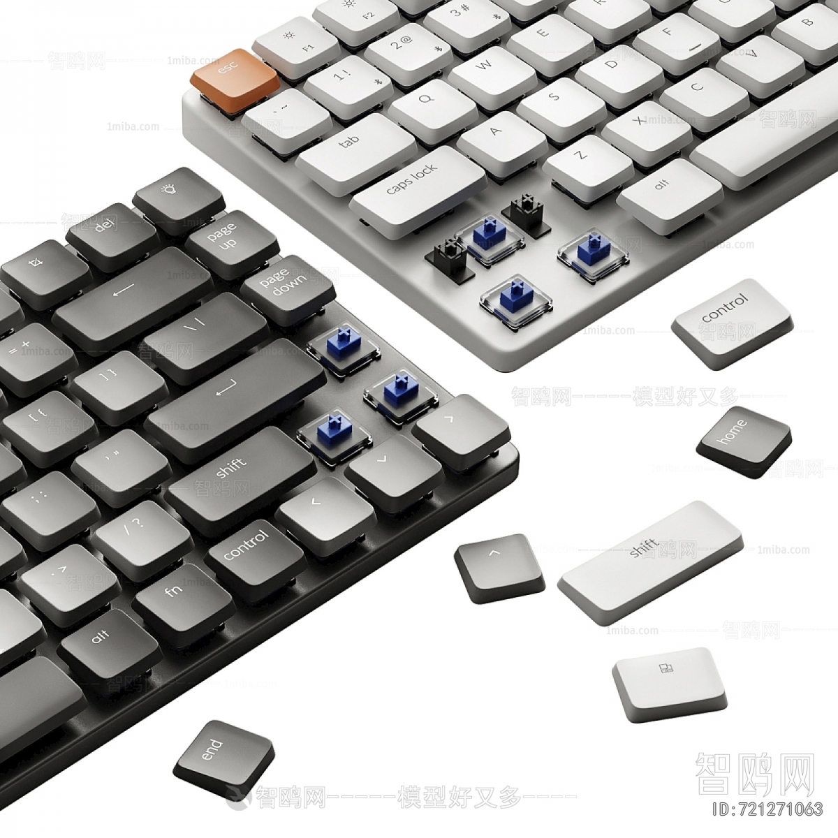Modern Keyboard And Mouse