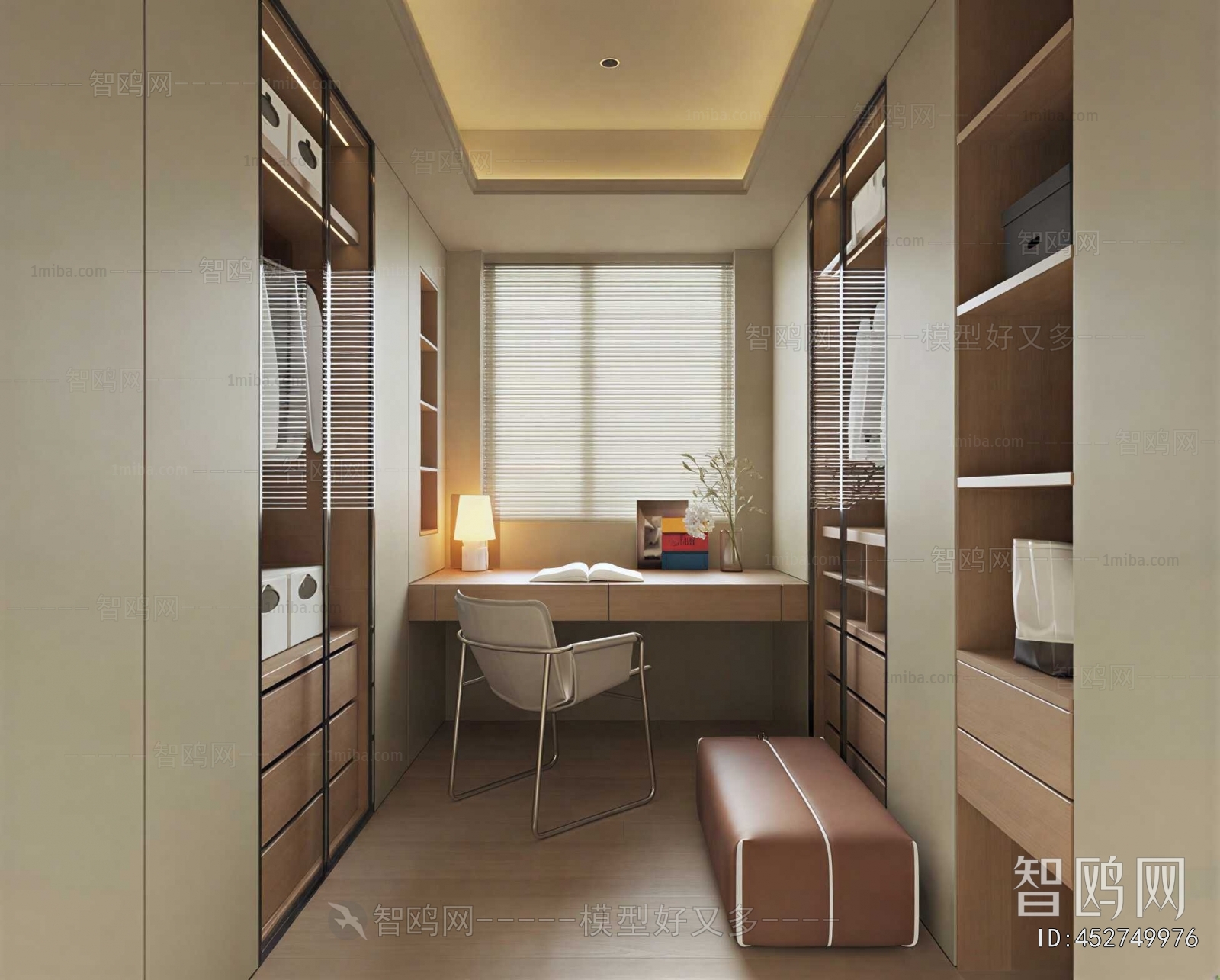 Modern Clothes Storage Area