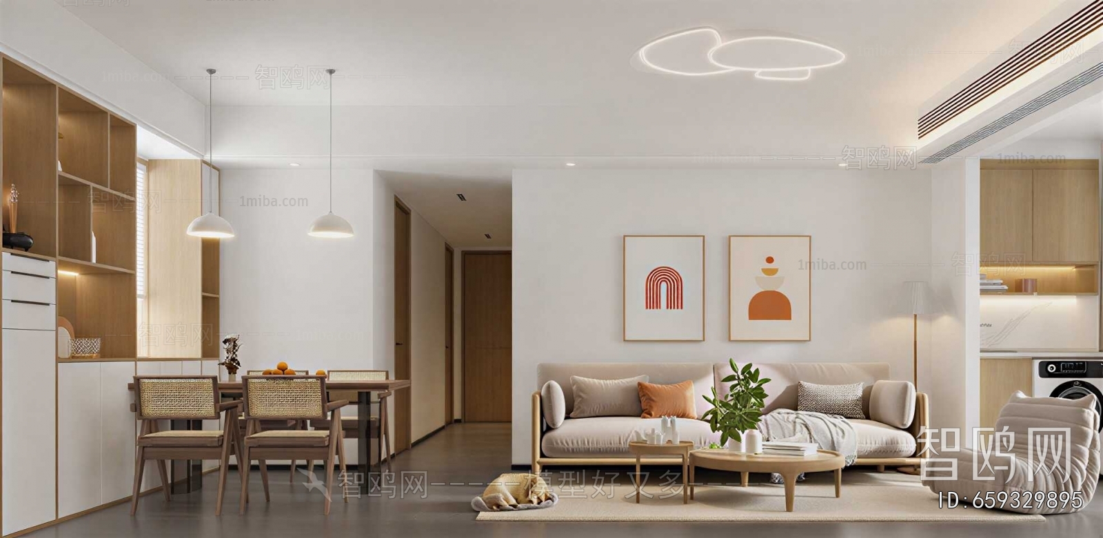 Nordic Style A Living Room