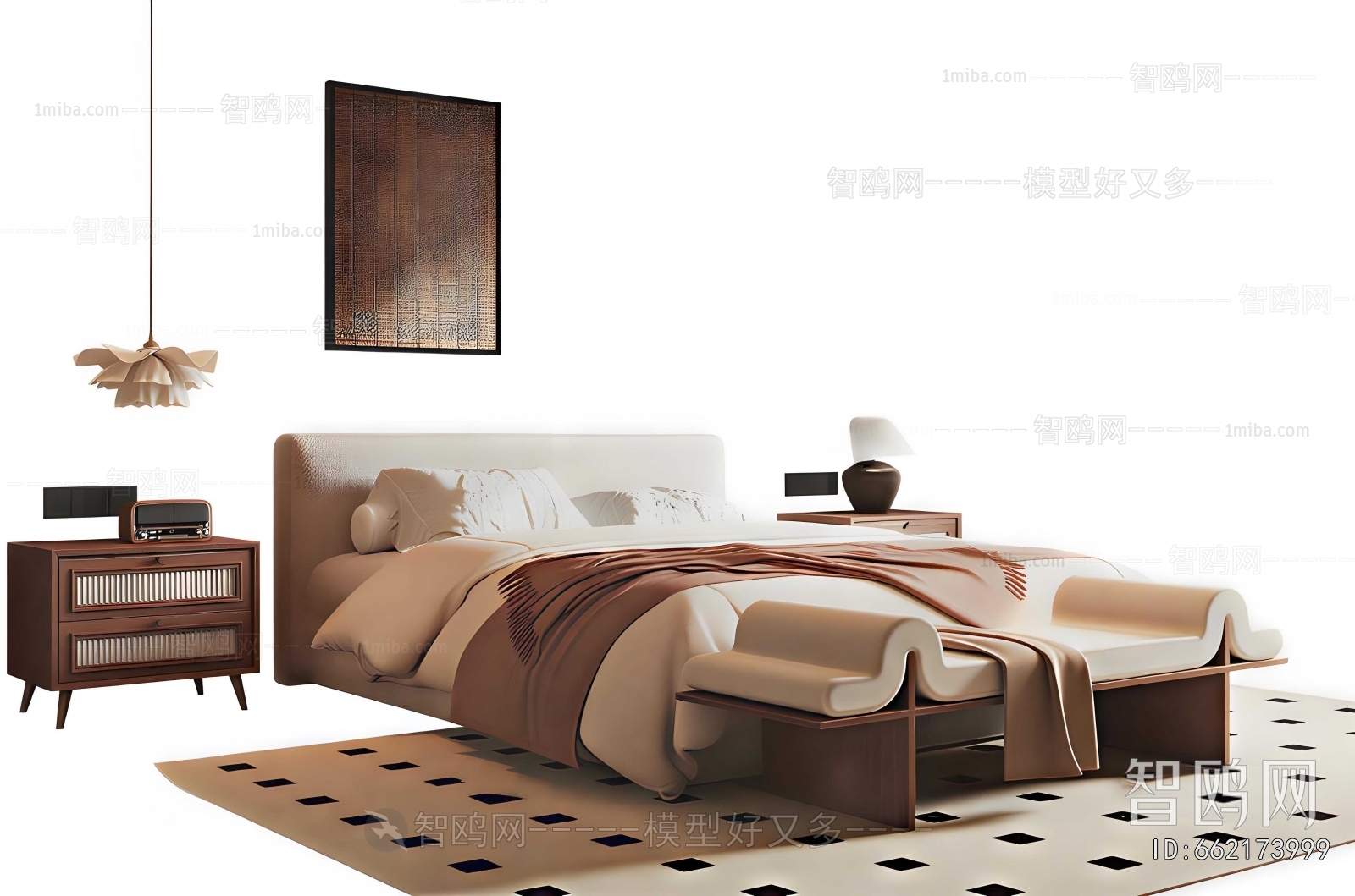 Modern Double Bed