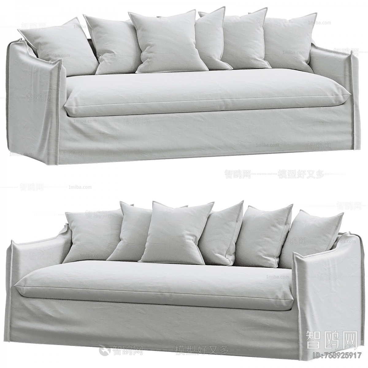 Modern Three-seat Sofa