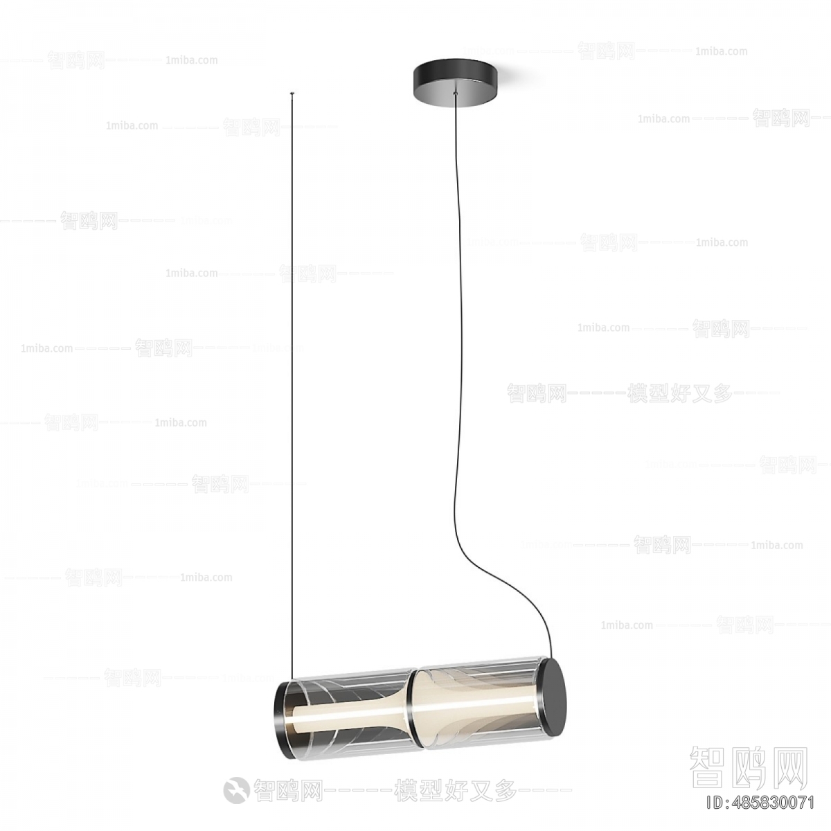 Modern Long Chandelier