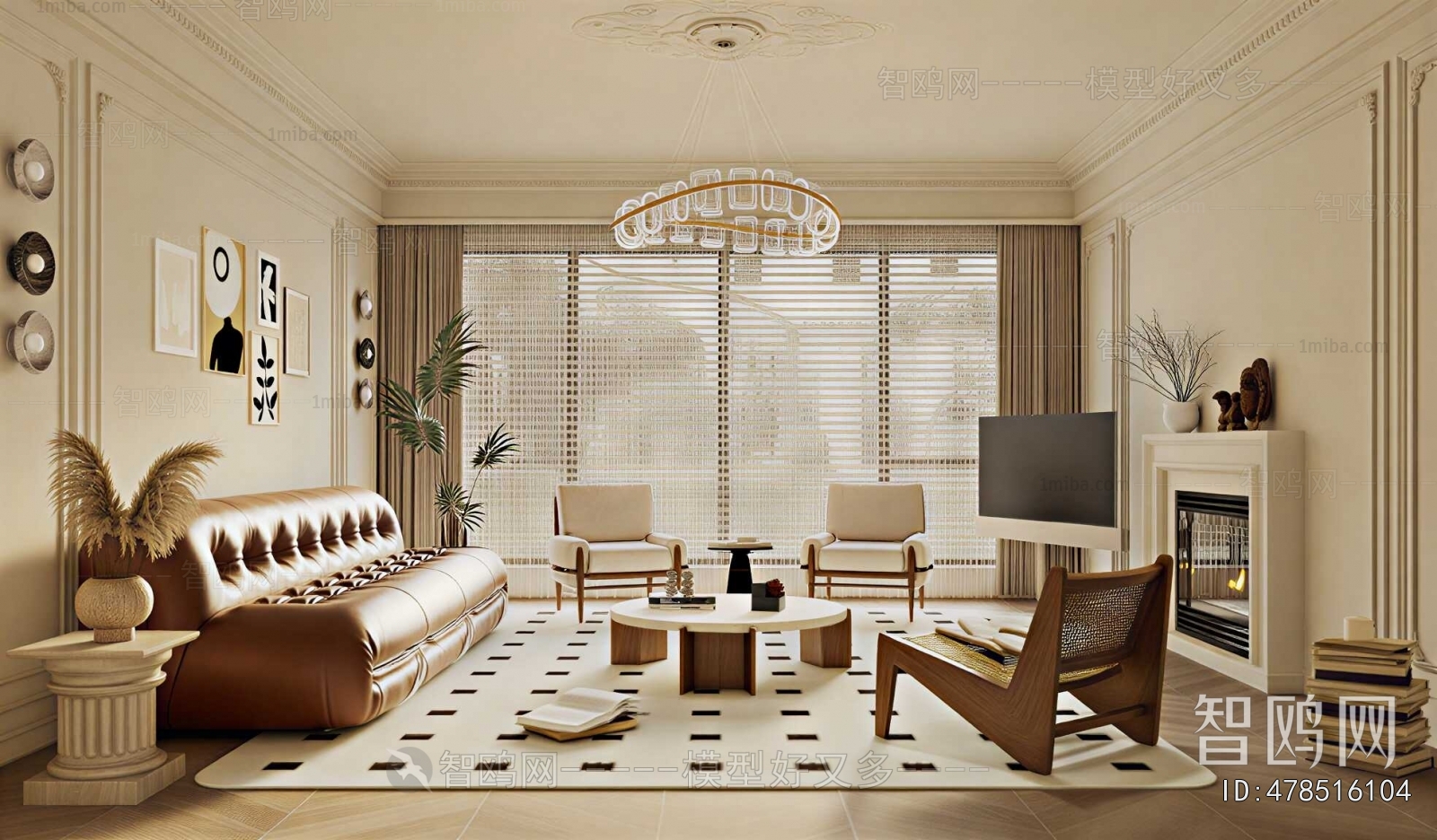 French Style A Living Room