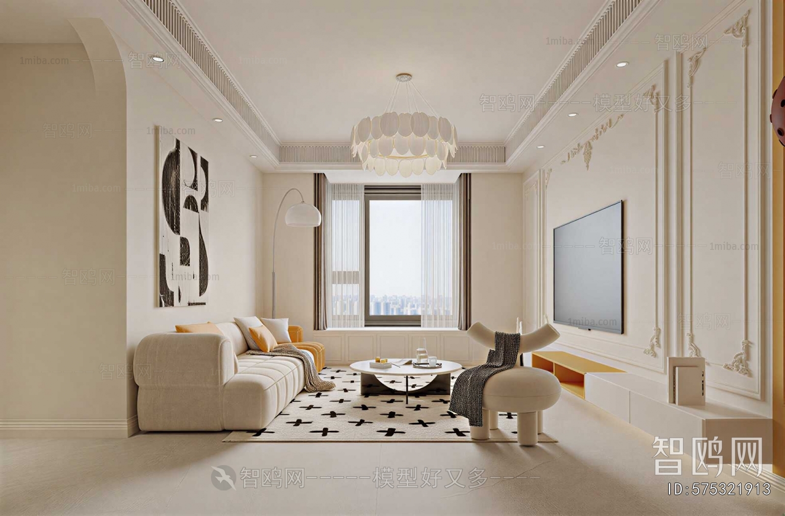 French Style A Living Room