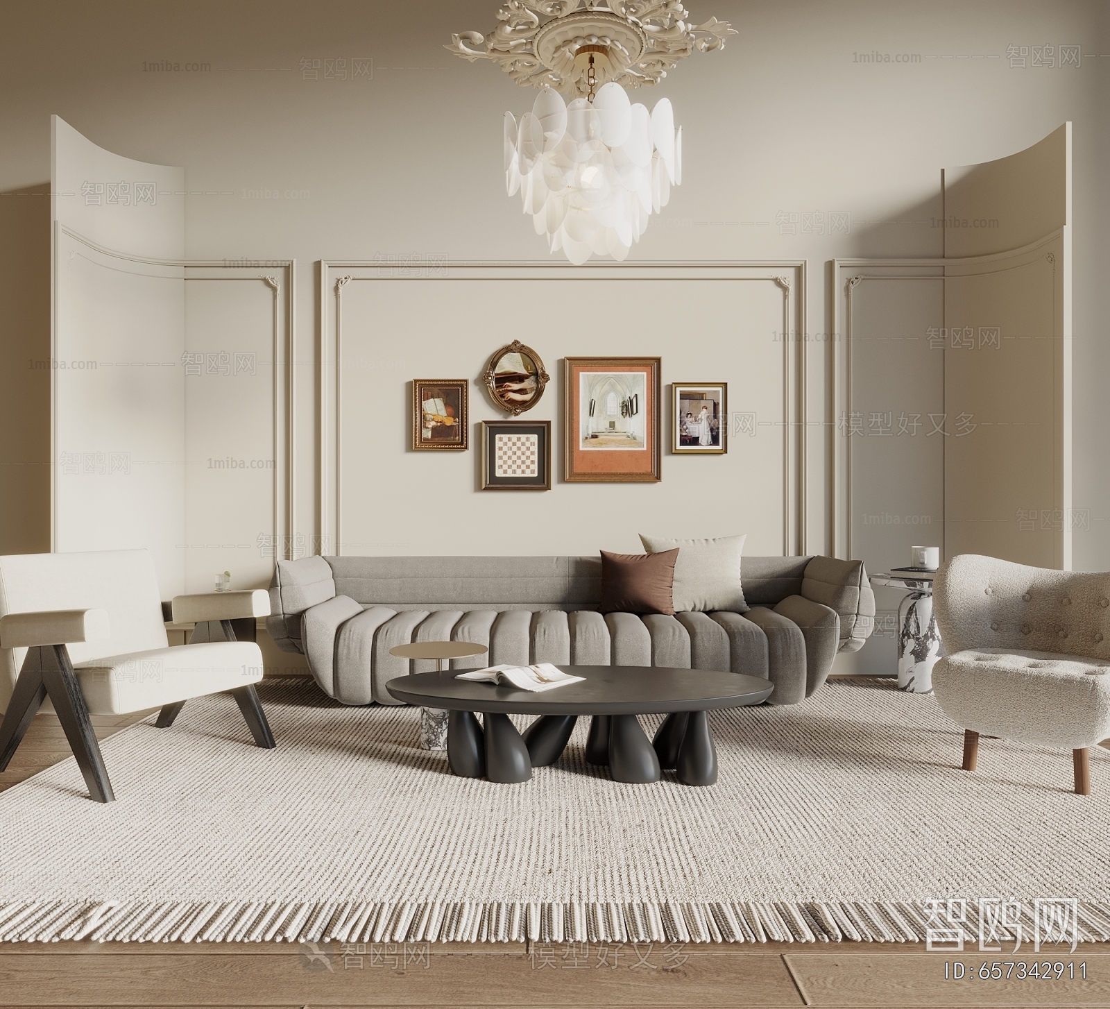 French Style A Living Room