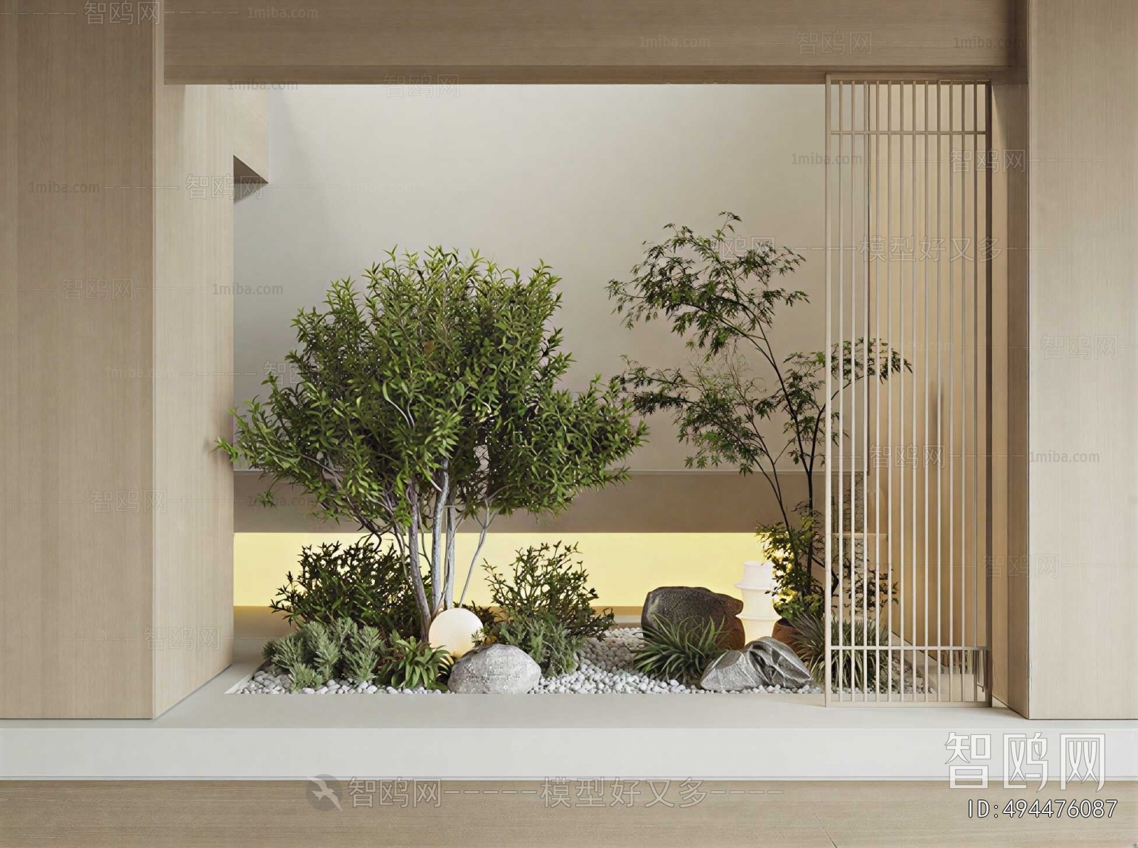 New Chinese Style Plant Landscaping