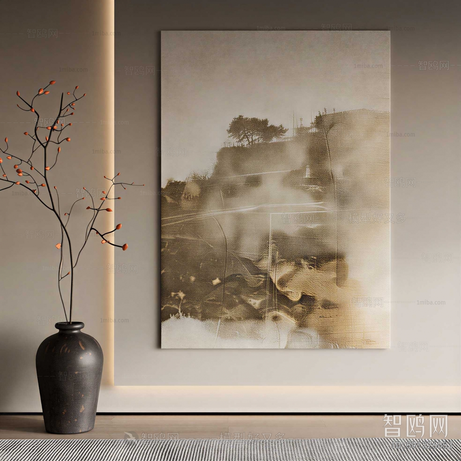 Wabi-sabi Style Painting