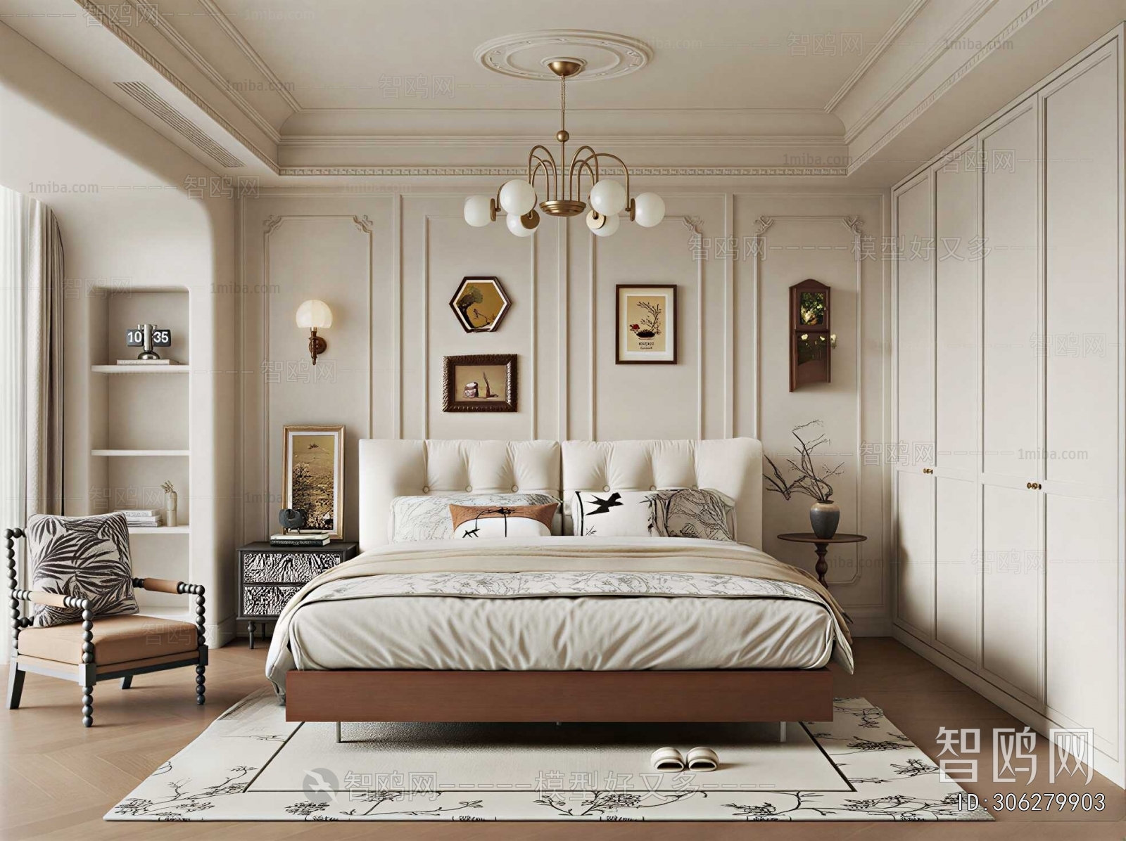 French Style Bedroom
