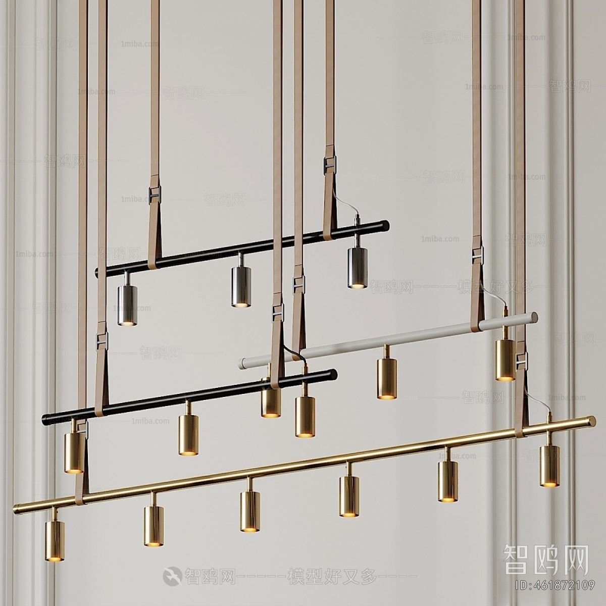 Modern Long Chandelier