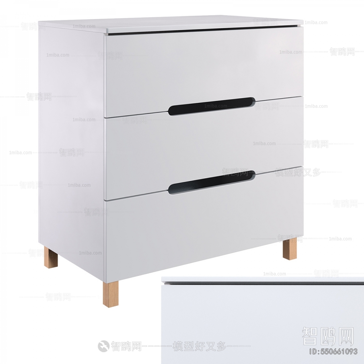 Modern Bedside Cupboard