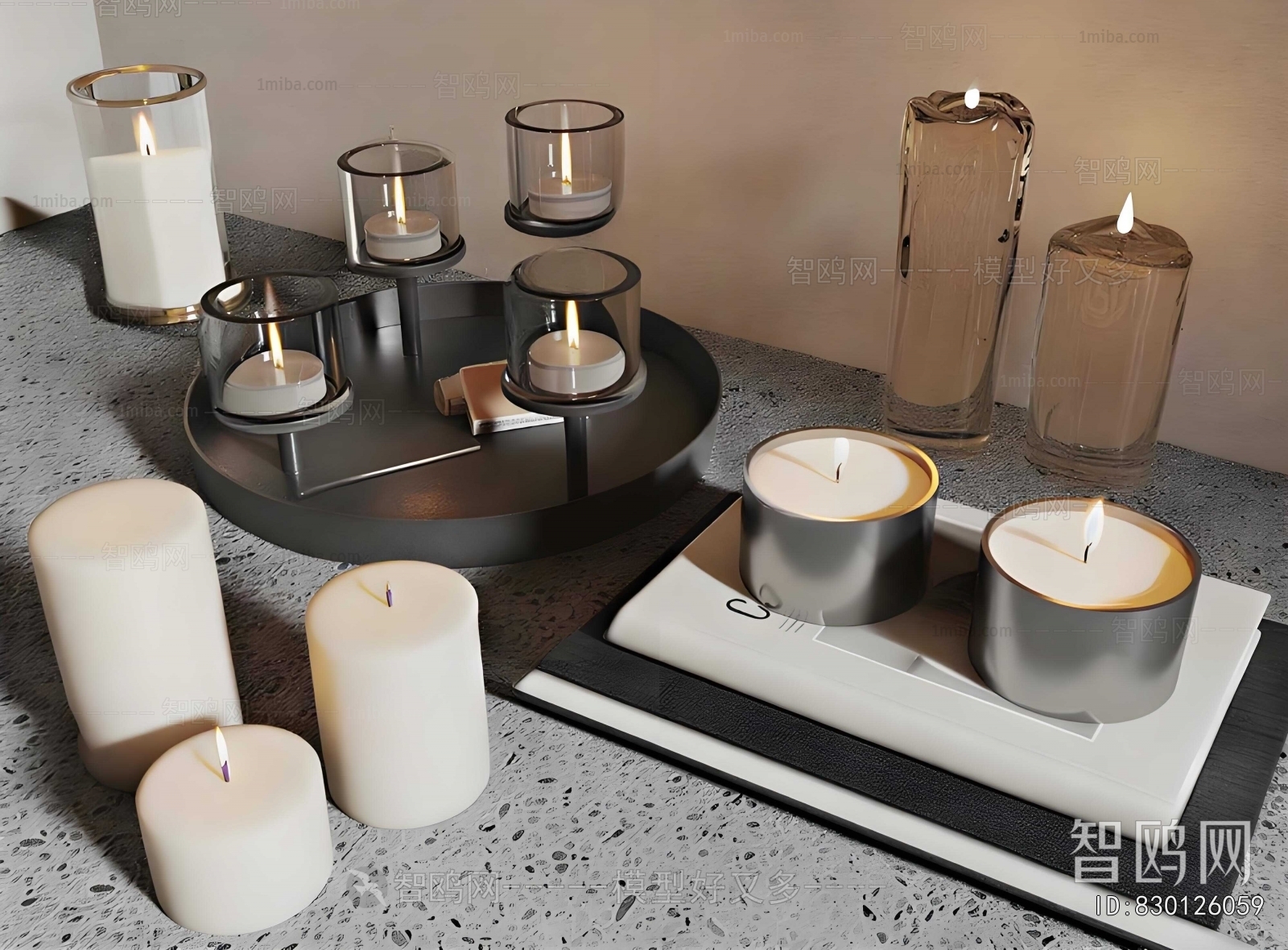 Modern Candles/Candlesticks