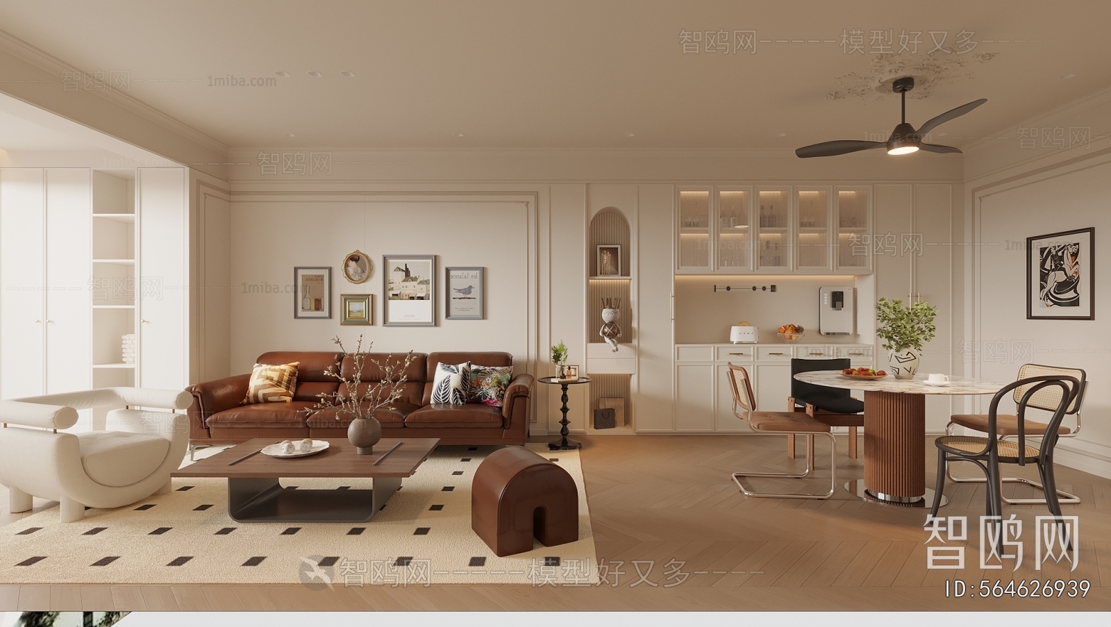 French Style A Living Room