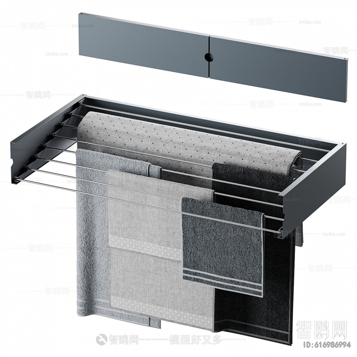 Modern Bathroom Rack