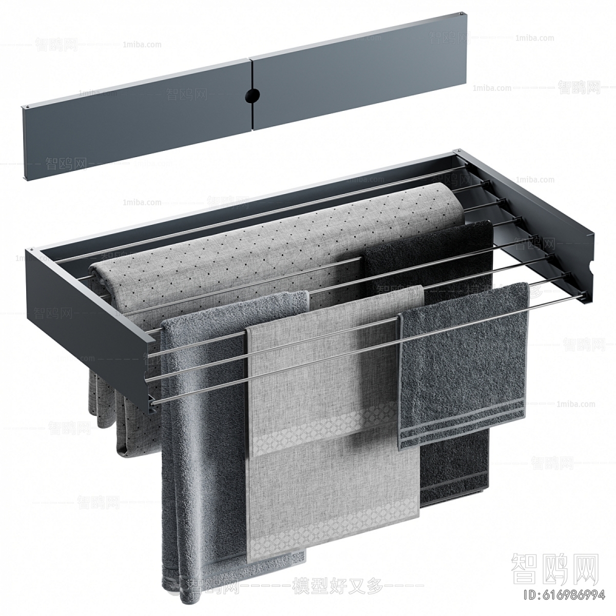 Modern Bathroom Rack