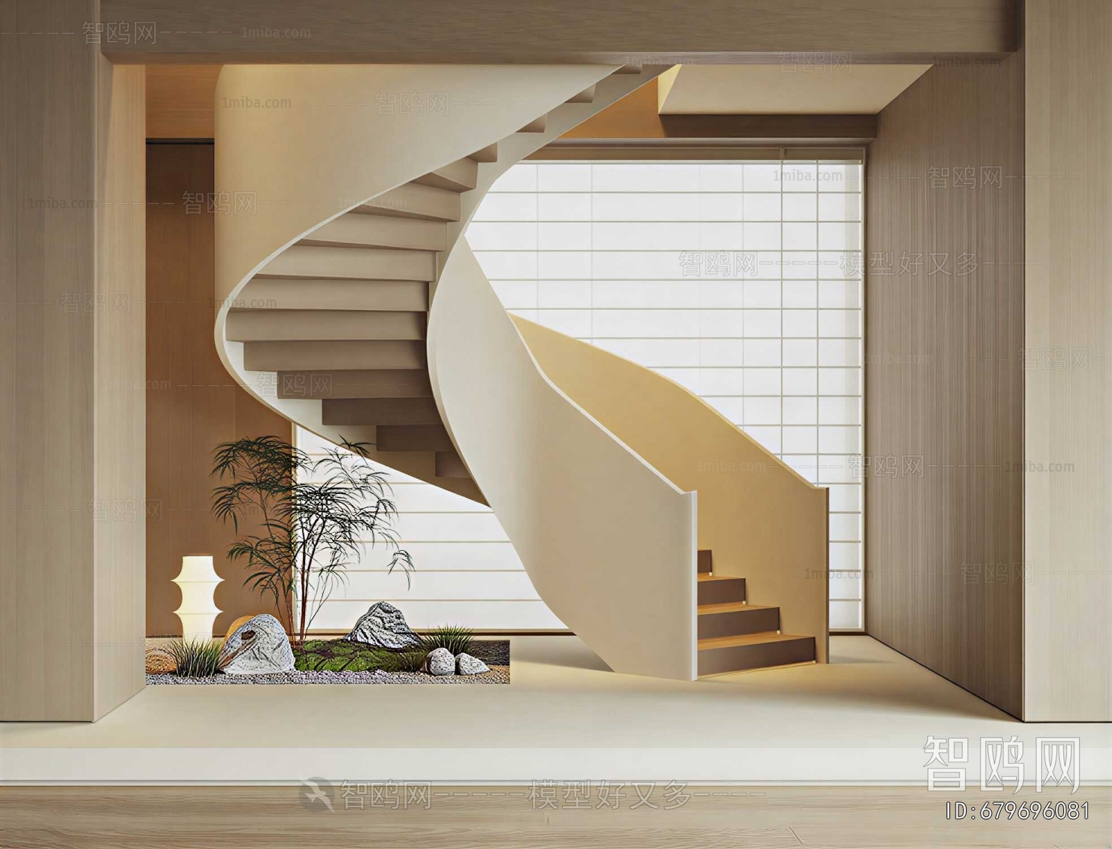 New Chinese Style Stairwell