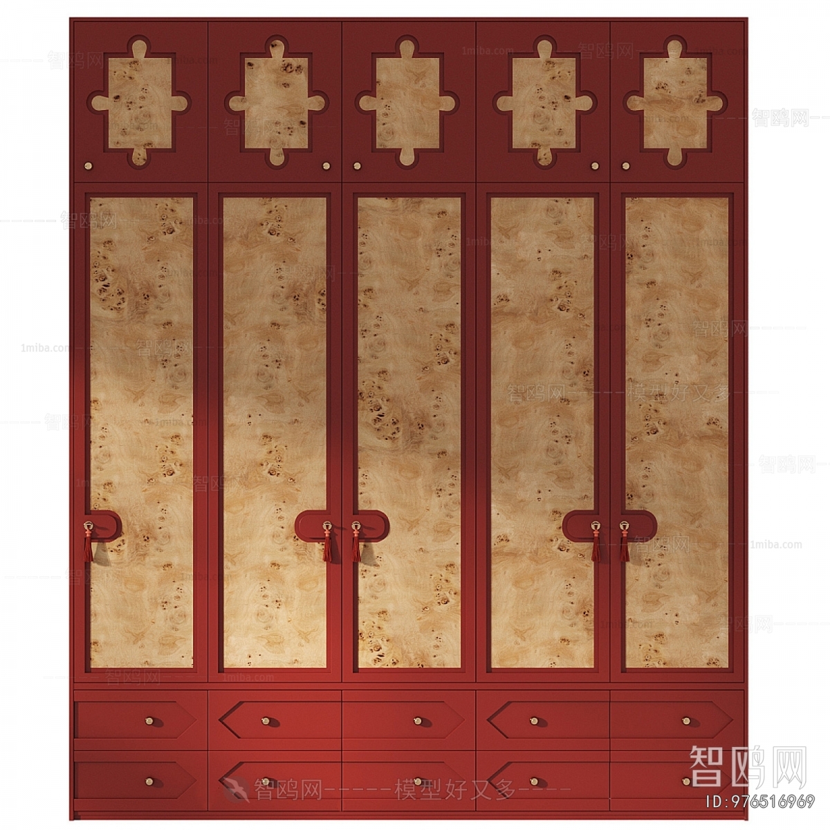 New Chinese Style The Wardrobe