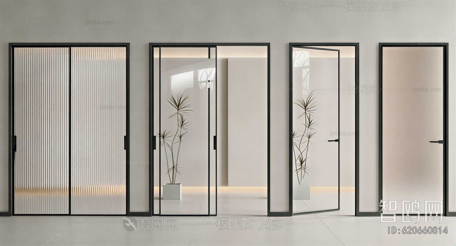 Modern Single Door