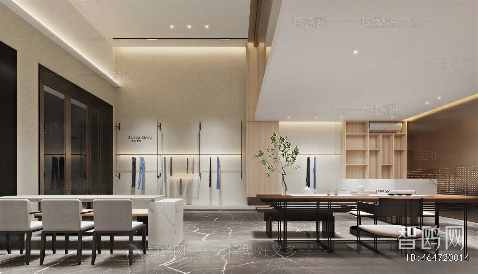 Modern Clothing Store