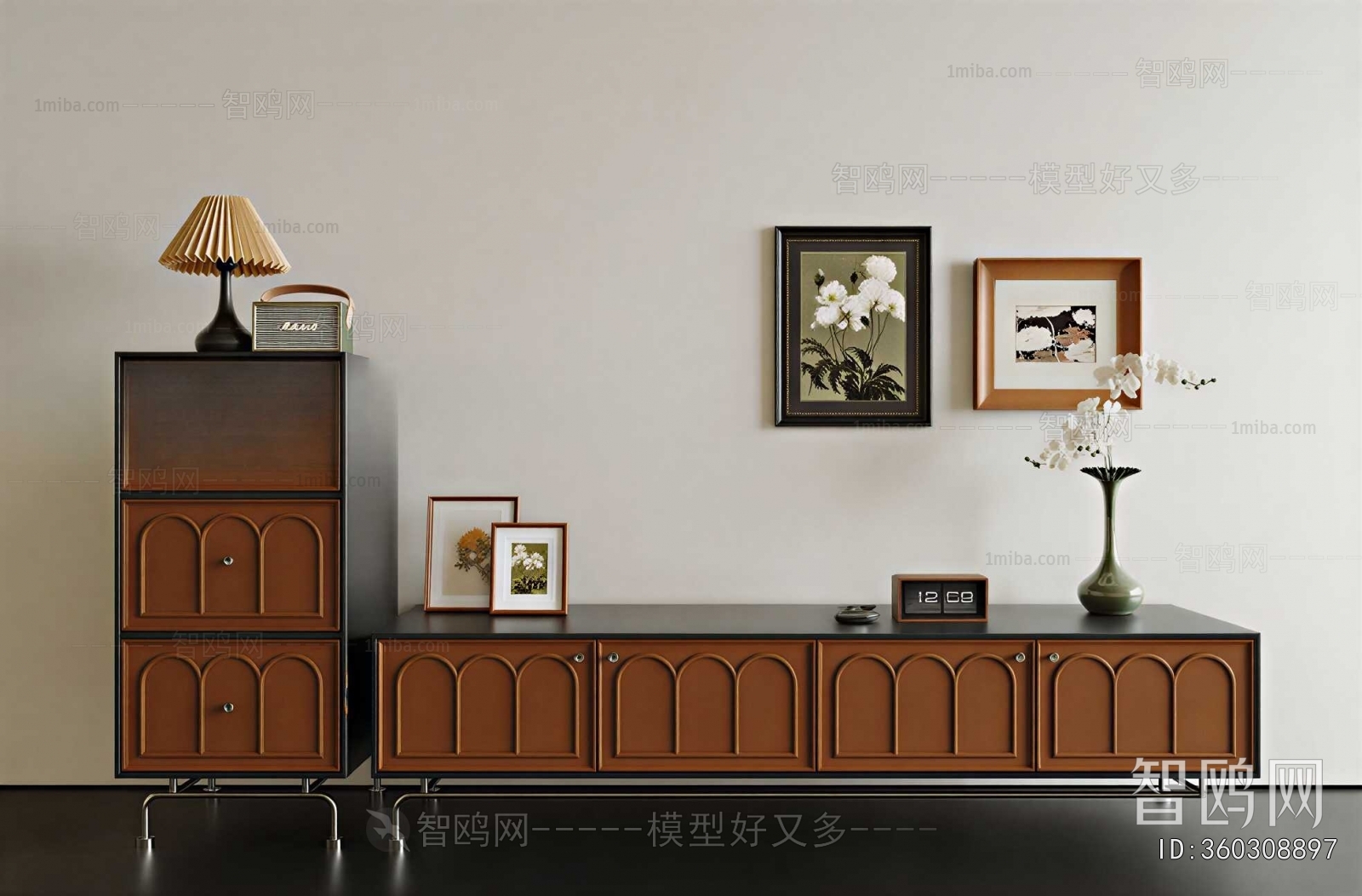 French Style TV Cabinet