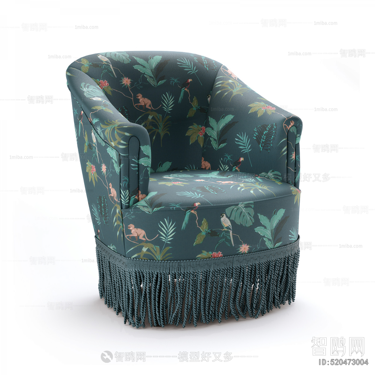 New Classical Style Single Sofa