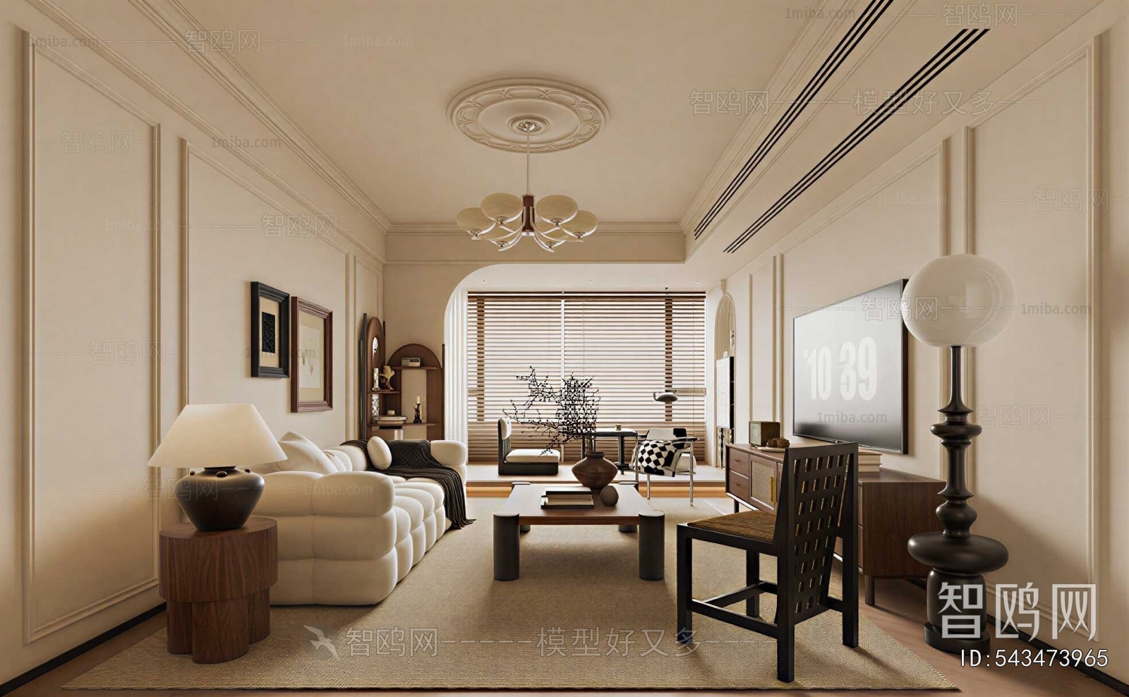 French Style A Living Room