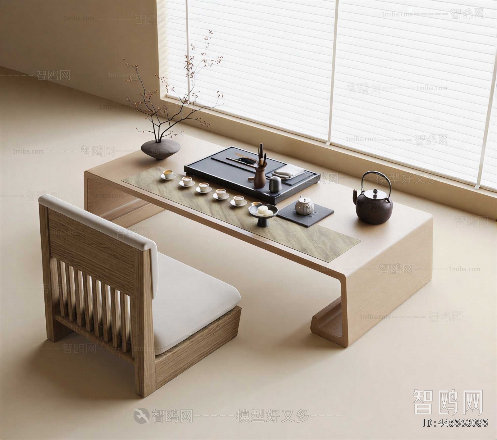 Japanese Style Tea Tables And Chairs