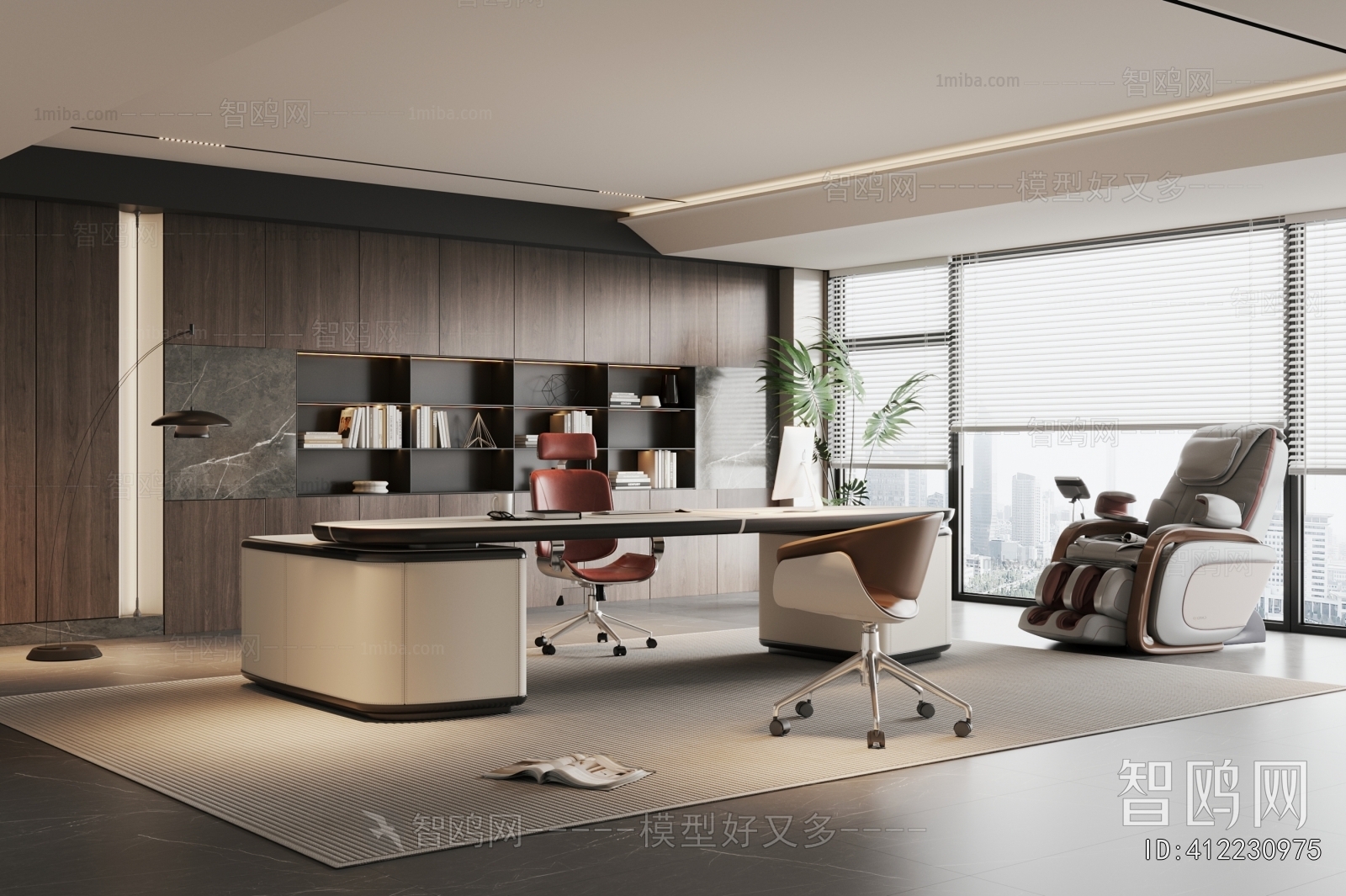 Modern Manager's Office