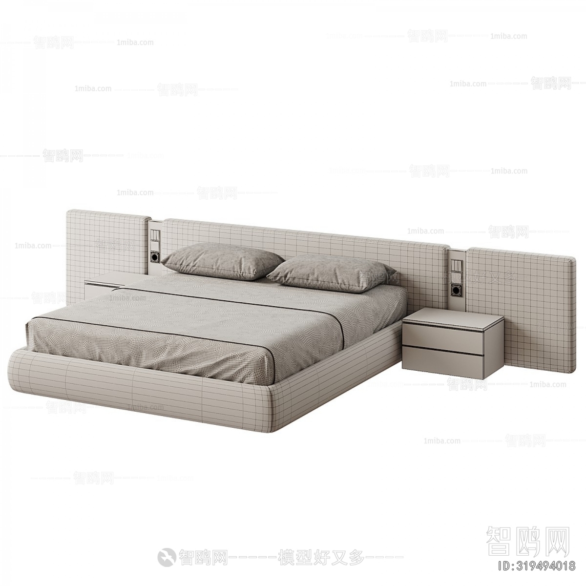 Modern Double Bed