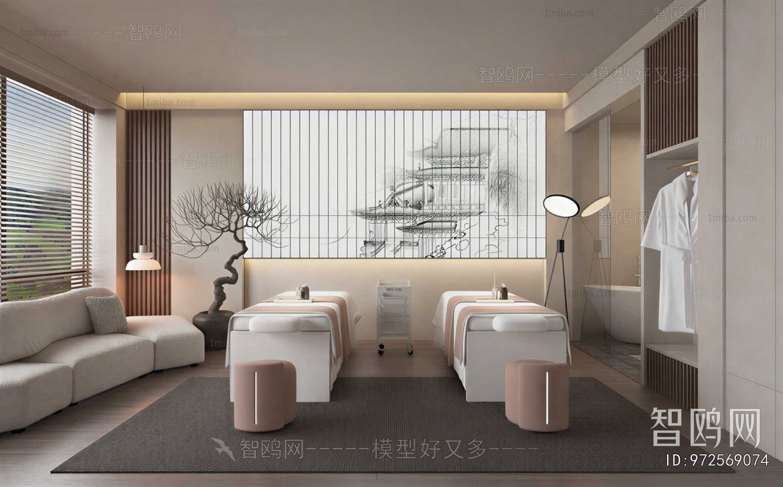 New Chinese Style SPA Beauty
