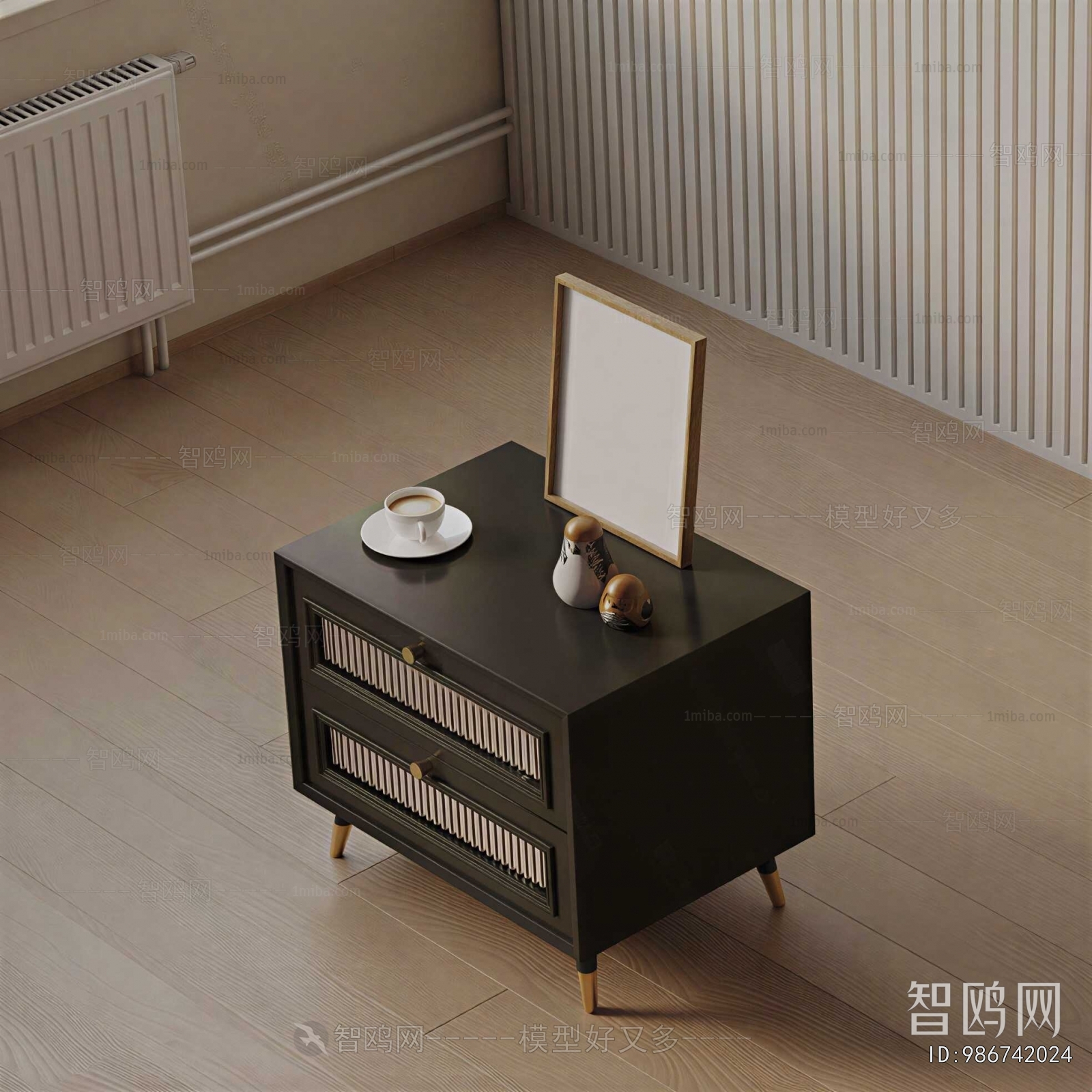 Modern Bedside Cupboard