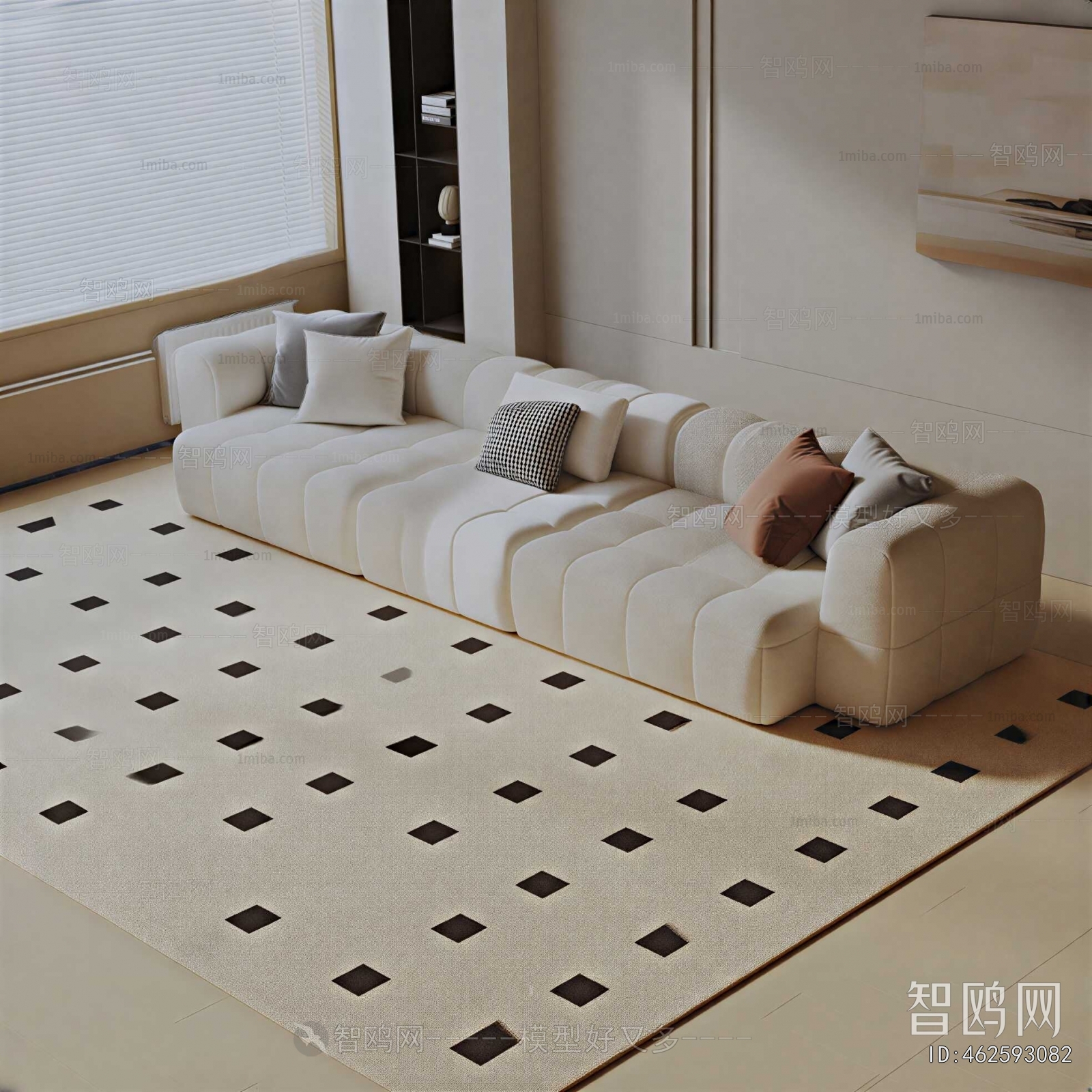 Modern Multi Person Sofa