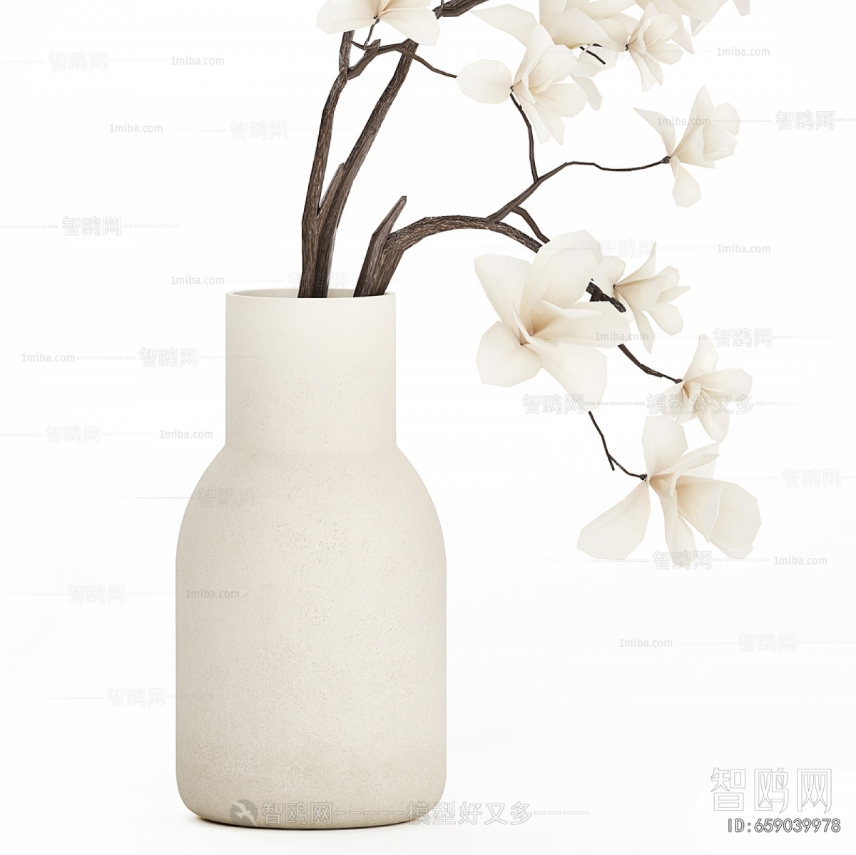 Wabi-sabi Style Dried Branch