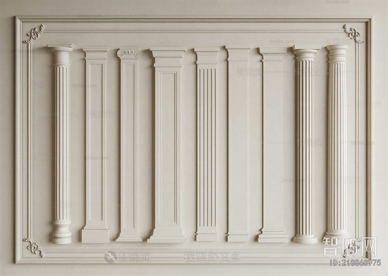 European Style Roman Pillar