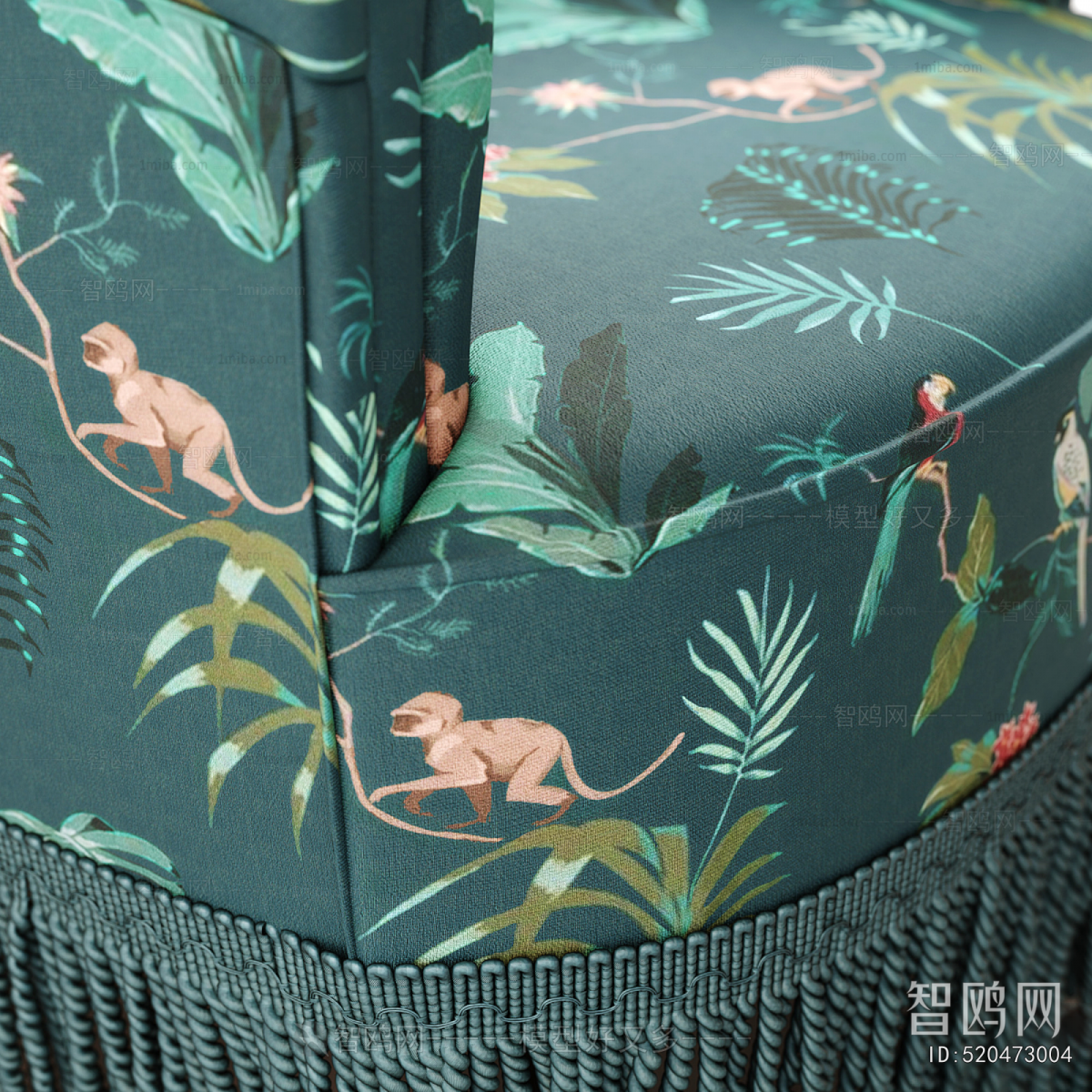 New Classical Style Single Sofa