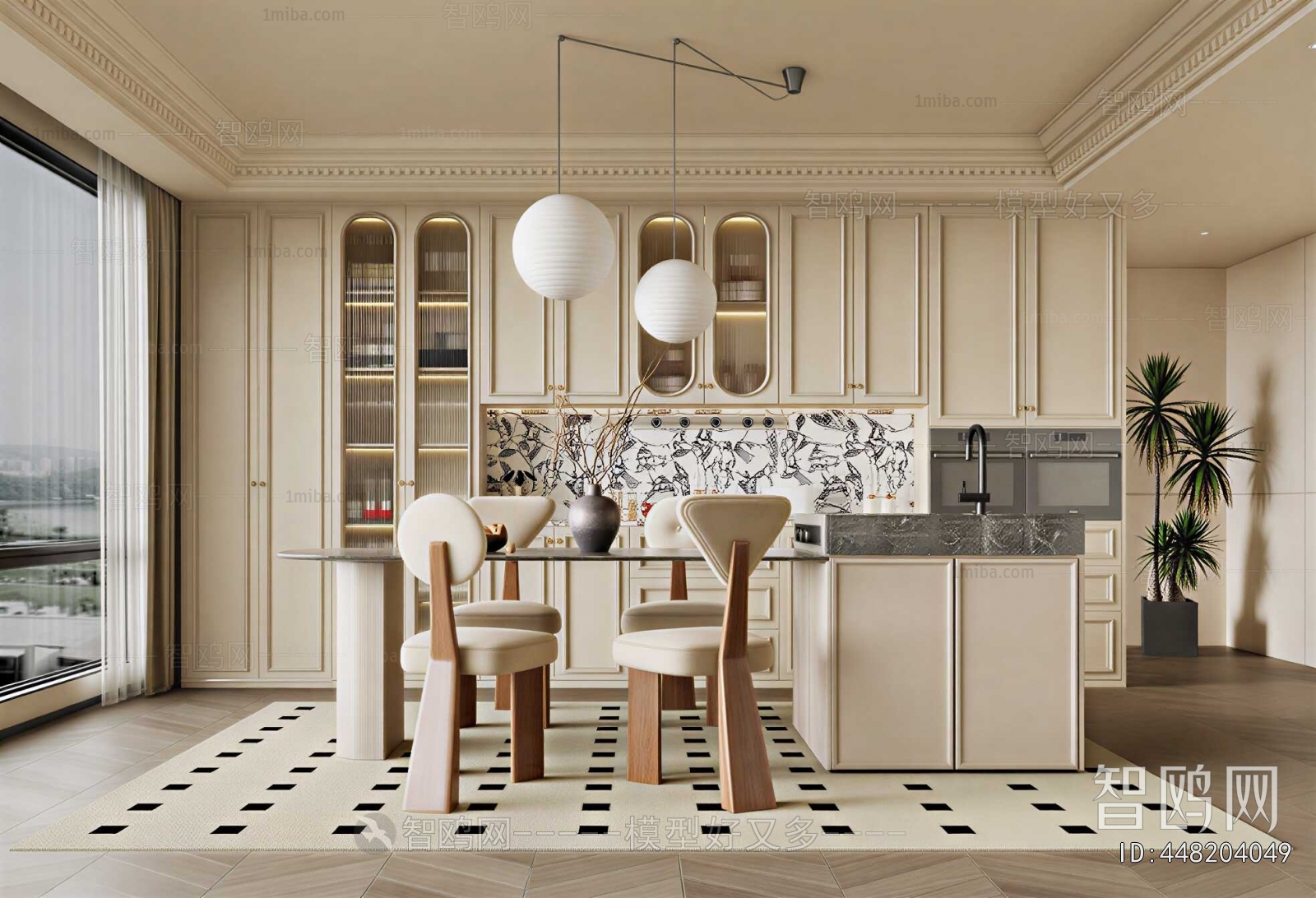 French Style Dining Room