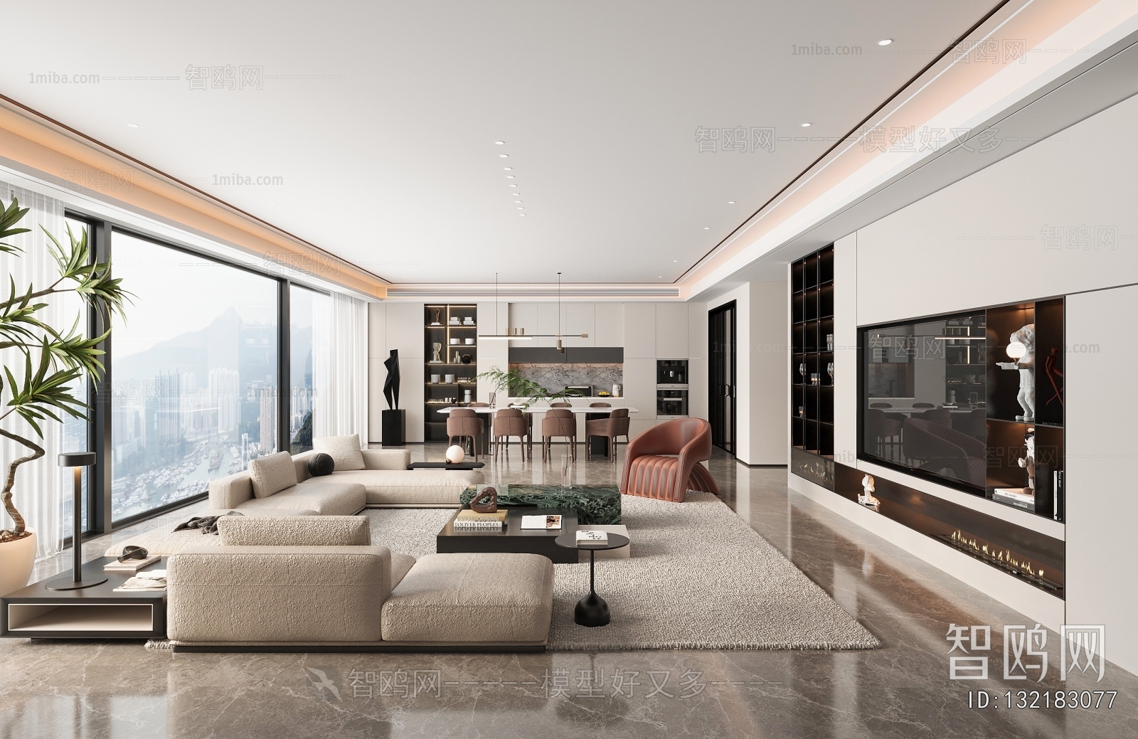 Modern A Living Room