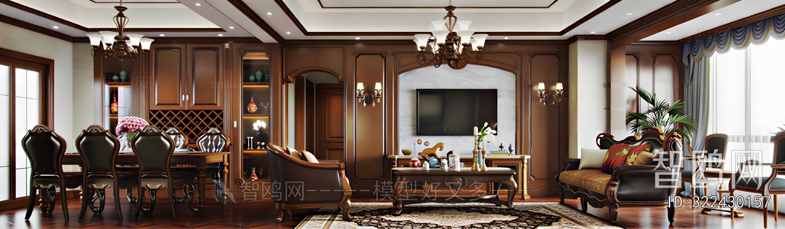 European Style A Living Room