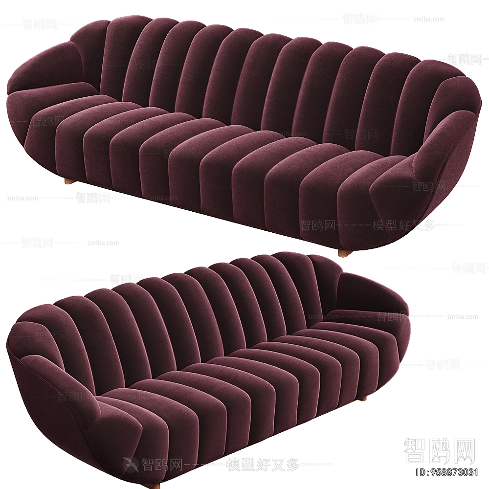 Modern Three-seat Sofa