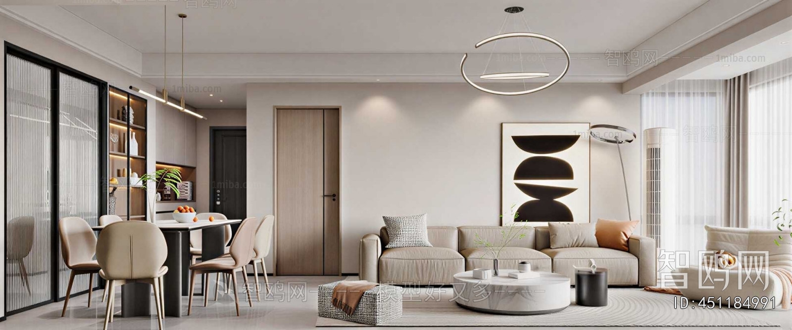 Nordic Style A Living Room