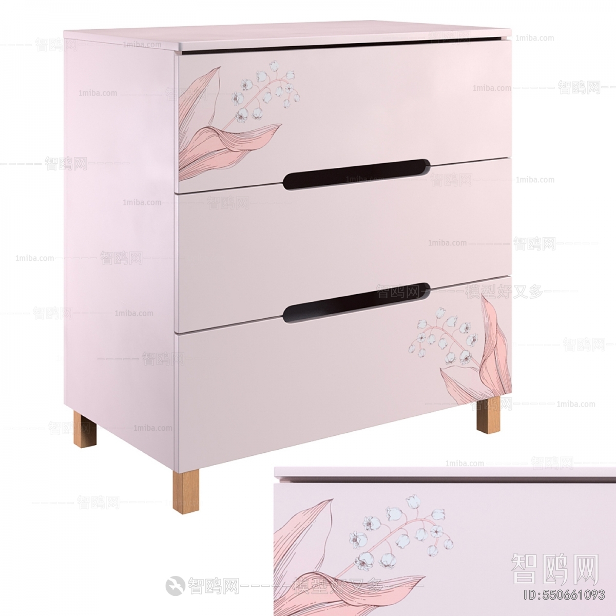 Modern Bedside Cupboard