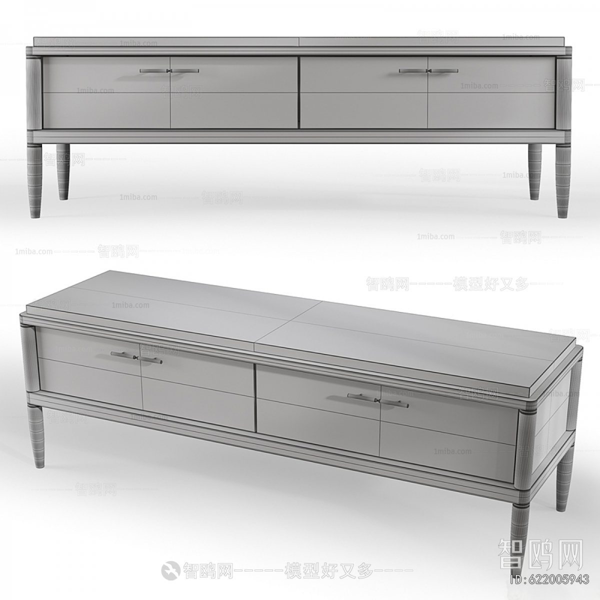 Nordic Style TV Cabinet