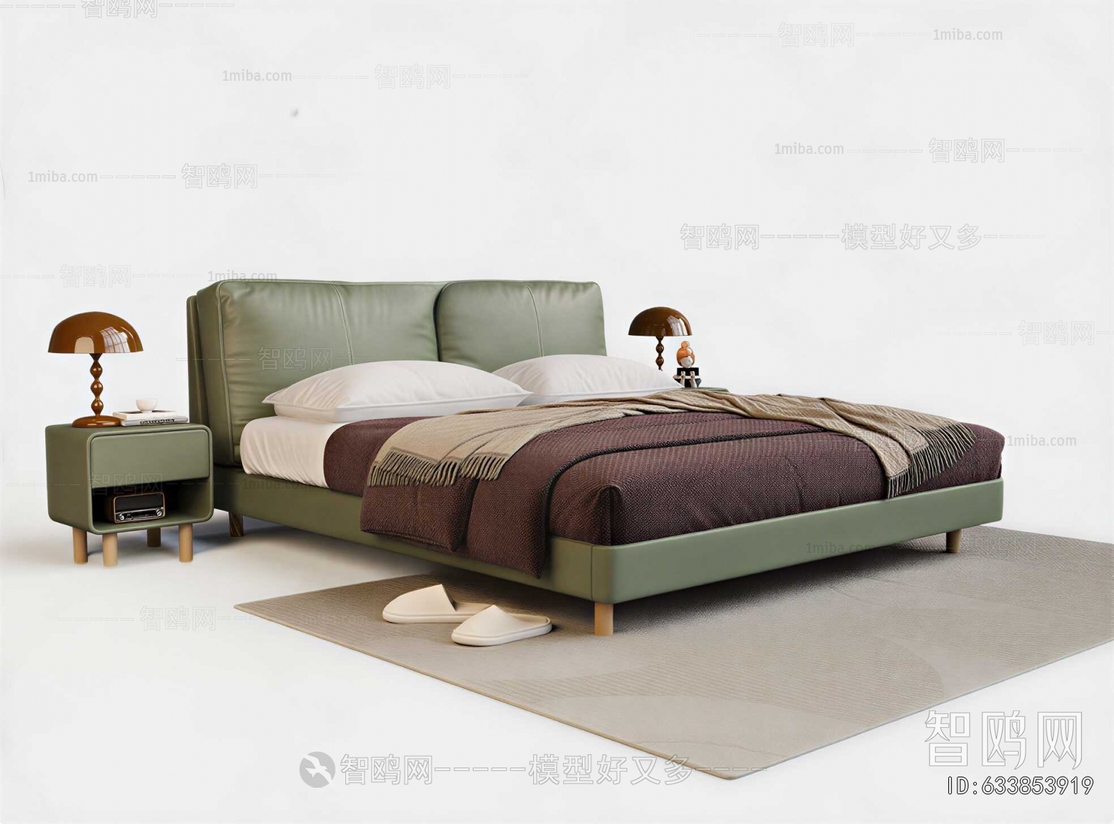 Modern Double Bed