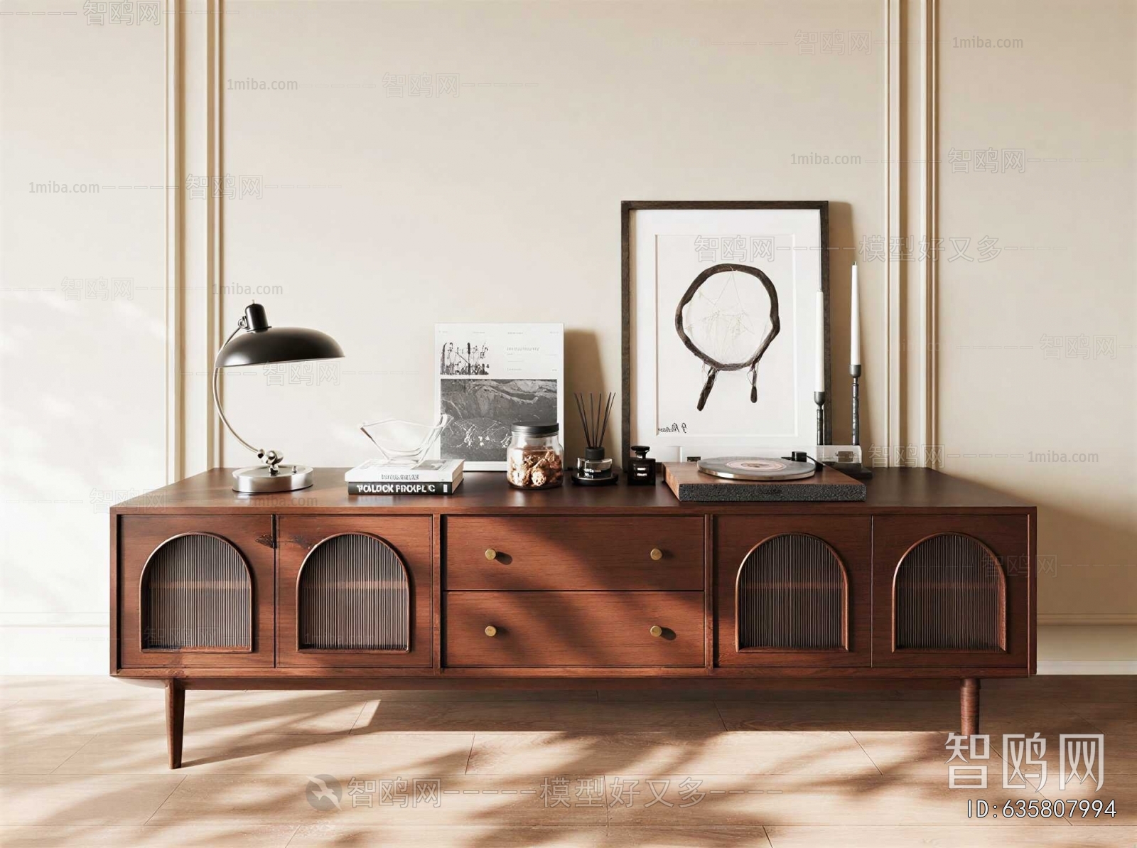 French Style TV Cabinet