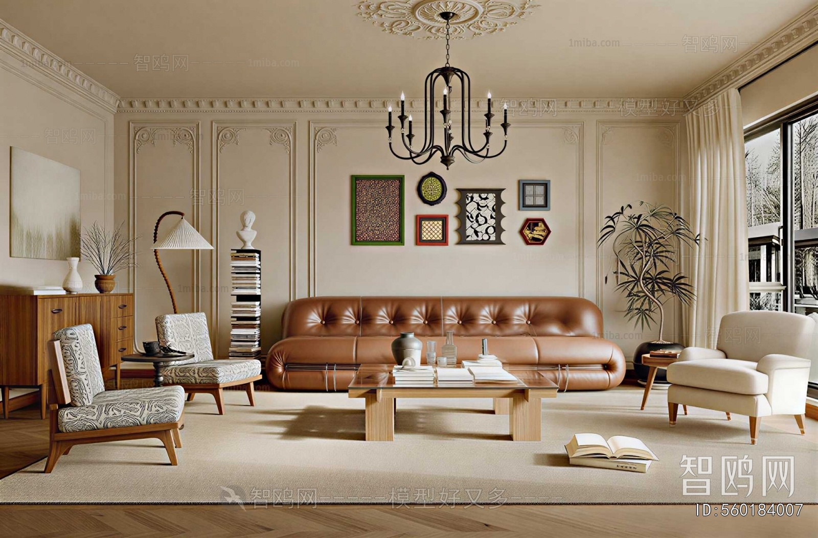 French Style A Living Room